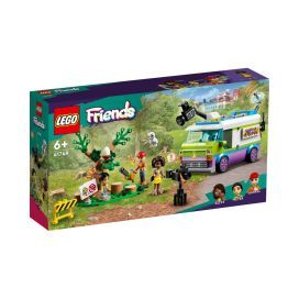 LEGO® Friends Newsroom Van 41749 Building Toy Set (446 Pieces)