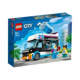 LEGO® City Penguin Slushy Van 60384 Building Toy Set (194 Pieces)