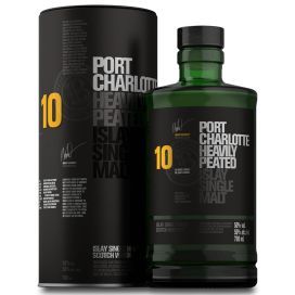 Bruichladdich Port Charlotte 10 Year Old Single Malt Whisky 1L