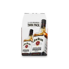 Jim Beam White Label Bourbon 2 X 1.125L