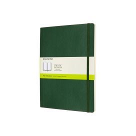 Classic Soft Cover Notebook Plain Extra Large Myrtle Green