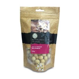 Nutworks Salt & Vinegar Macadamias 200g