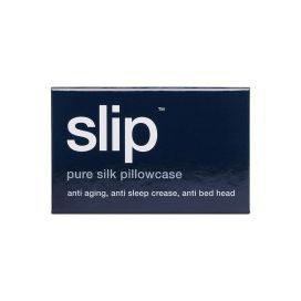 slip pure silk queen pillowcase - charcoal