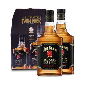 Jim Beam Black Label Bourbon 2x1L