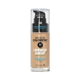 Revlon ColorStay Liquid Foundation Makeup, Normal/Dry Skin, SPF 20, 180 Sand Beige, 1 fl oz.