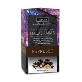 Patons Dark Chocolate Macadamias Espresso 170g