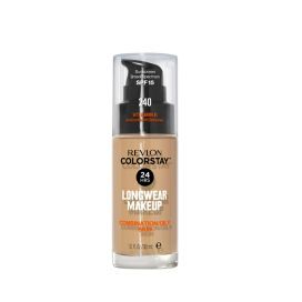 Revlon ColorStay Liquid Foundation Makeup, Combination/Oily Skin, SPF 15, 240 Medium Beige, 1 fl oz.