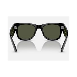 RAY-BAN 0RB0840S 901/31 MEGA WAYFARER BLACK GREEN U Sunglasses Unisex