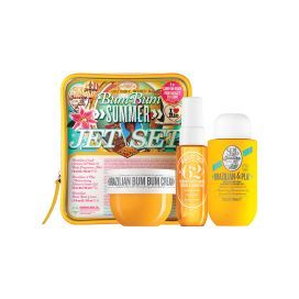 Summer Jet Set Compoents: Bumbum Cream 50ml Shower Gel 90ml Mist 30ml