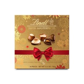 Lindt Swiss Masterpieces Swiss Assorted Pralines Festive Edition 145g