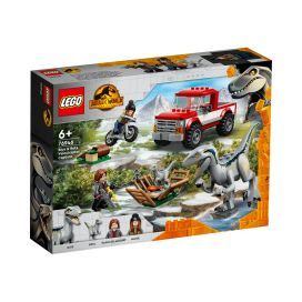 LEGO® Jurassic World Blue & Beta Velociraptor Capture 76946 Building Kit (181 Pieces)