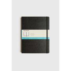 Classic Hard Cover Notebook Dot Grid Extra Large Black