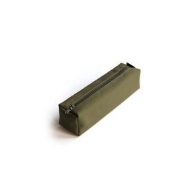 Marek Canvas Box Pencil Case Olive