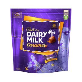 Cadbury Dairy Milk Caramel Chunks Classic Pouch 300g