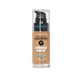 Revlon ColorStay Liquid Foundation Makeup, Normal/Dry Skin, SPF 20, 220 Natural Beige, 1 fl oz.