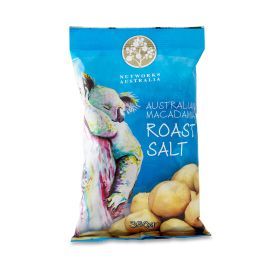 Nutworks Roast Salt Macadamias Tourism Foil Bag 350g