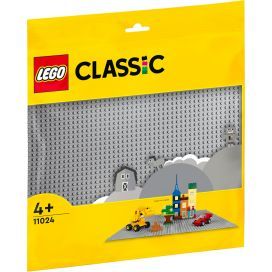 LEGO® Classic Grey Baseplate 11024 Building Kit for Kids (1 Piece)