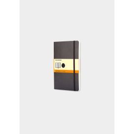 Classic Soft Cover Notebook Ruled Pocket Black